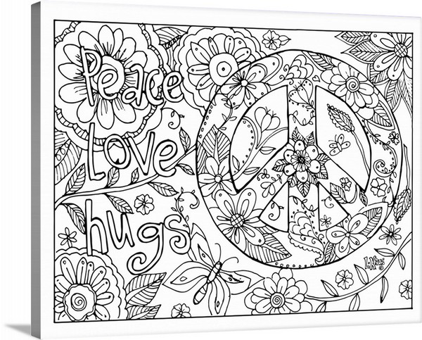 product render of Peace Love Hugs