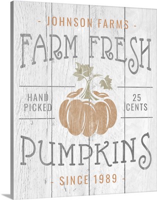 Farm Fresh Pumpkins