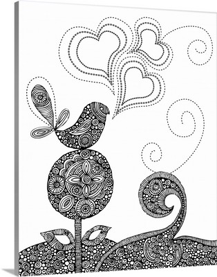 Little Bird - Black And White