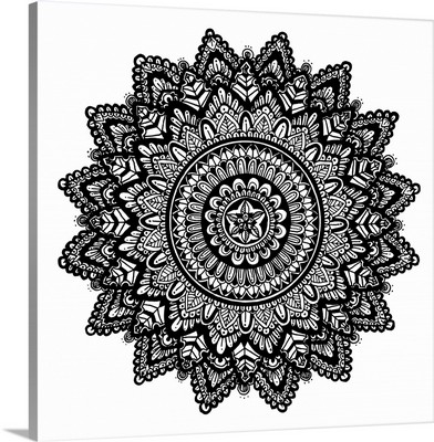 Hand Drawn Mandala I