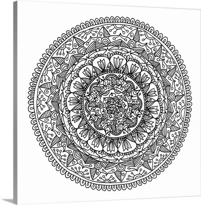 Hand Drawn Mandala VI