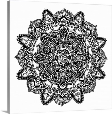 Hand Drawn Mandala VII