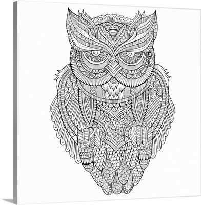 Decorative ornamental Owl