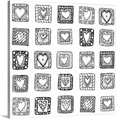 Hearts in Squares