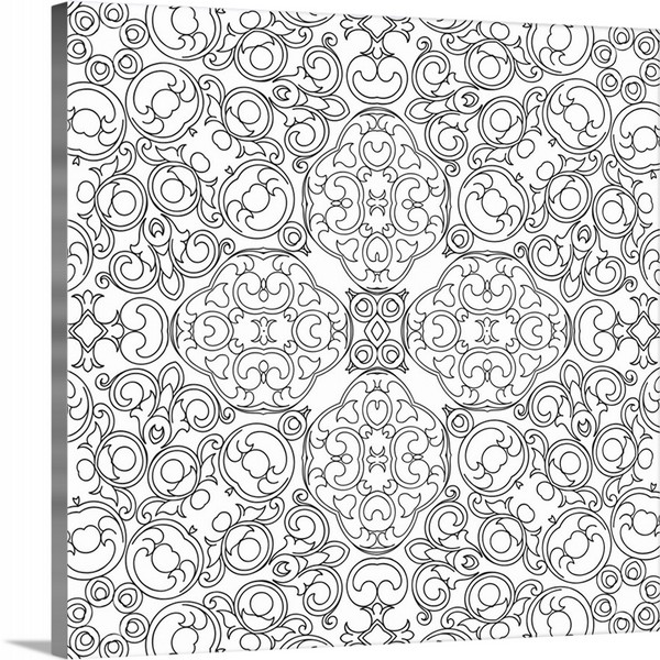 product render of Baroque Pattern