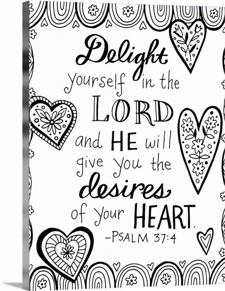 product render of Delight Yourself in the Lord