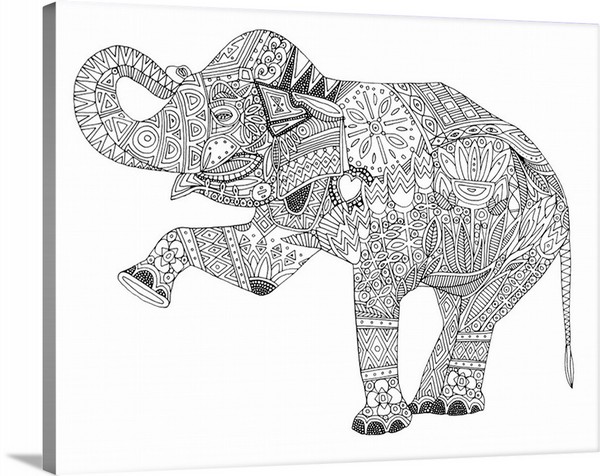 product render of Asian Elephant