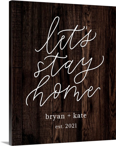 product render of Lets Stay Home - Dark