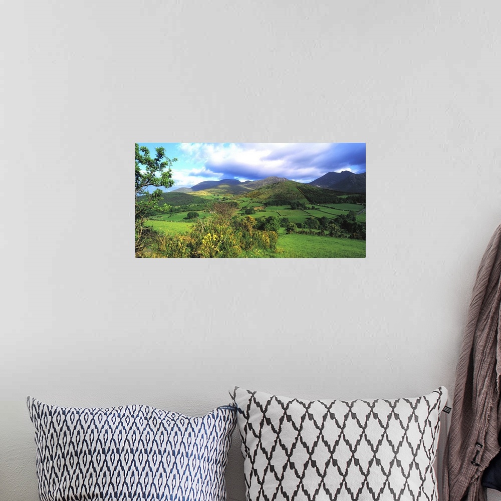 A bohemian room featuring Slieve Bearnagh, Mourne Mountains, Co Down, Ireland