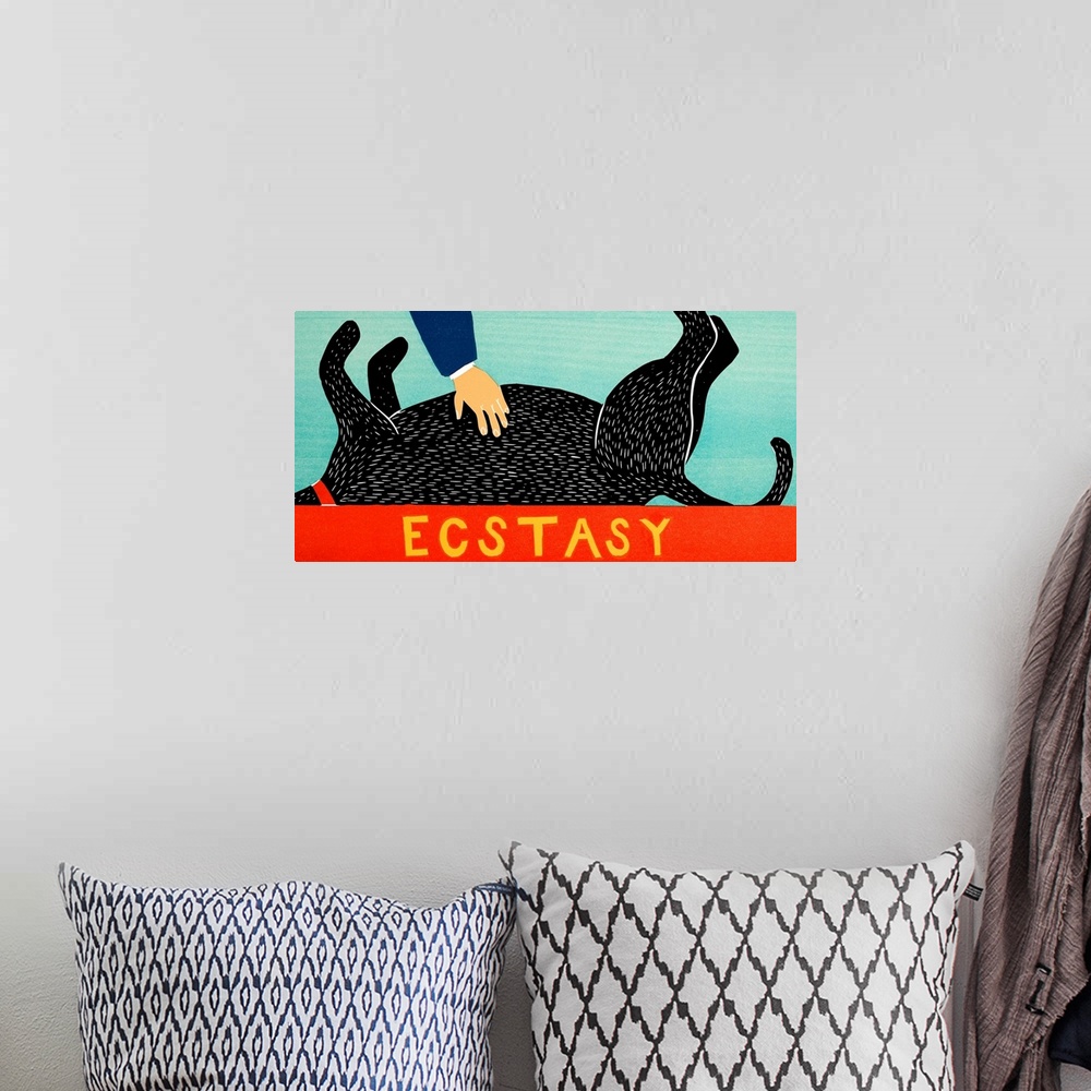 A bohemian room featuring Ecstasy