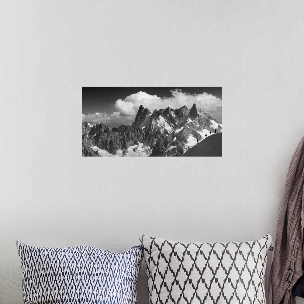 A bohemian room featuring France, Chamonix, Vallee Blanche and Grand Jorasses