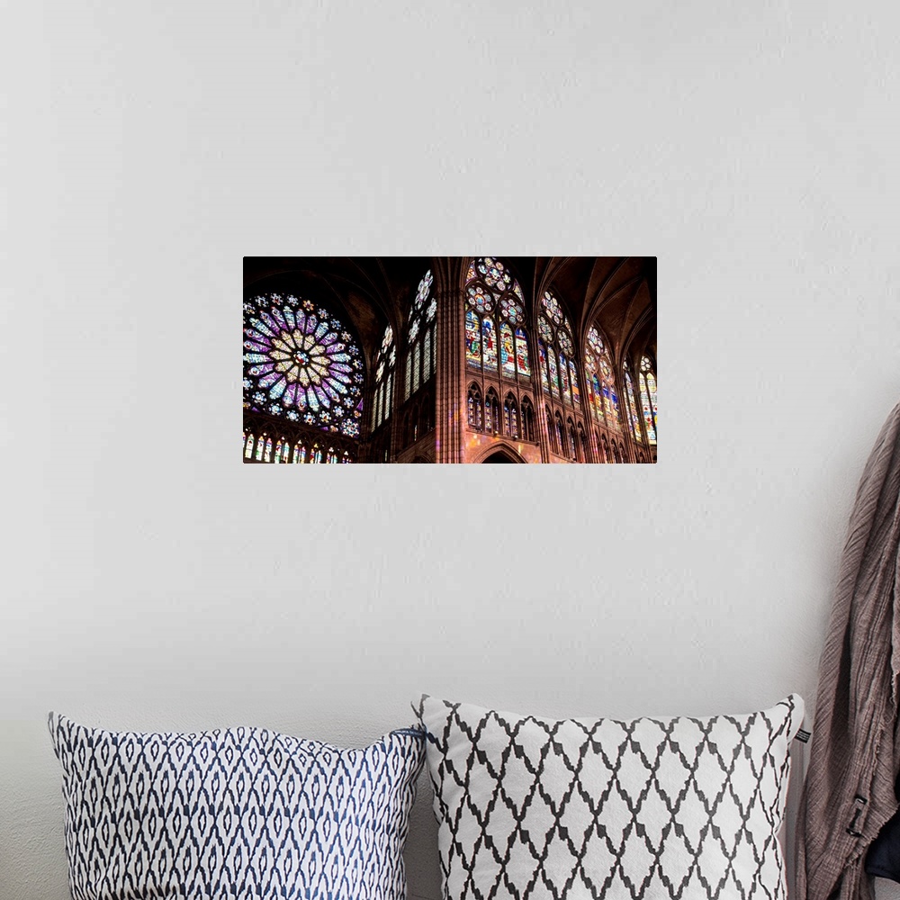 A bohemian room featuring France, Paris, St. Denis Cathedral