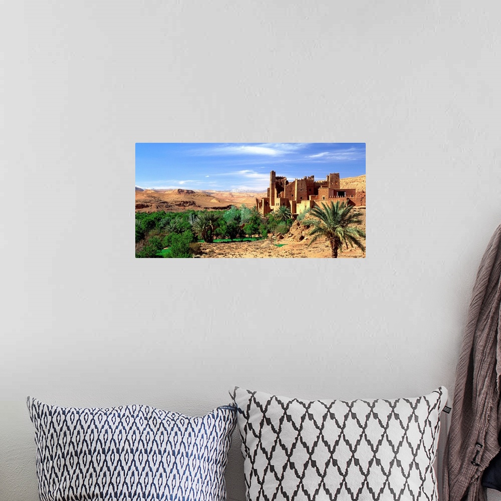 A bohemian room featuring Morocco, Tamdaght, High Atlas, Kasbah of Tamdaght