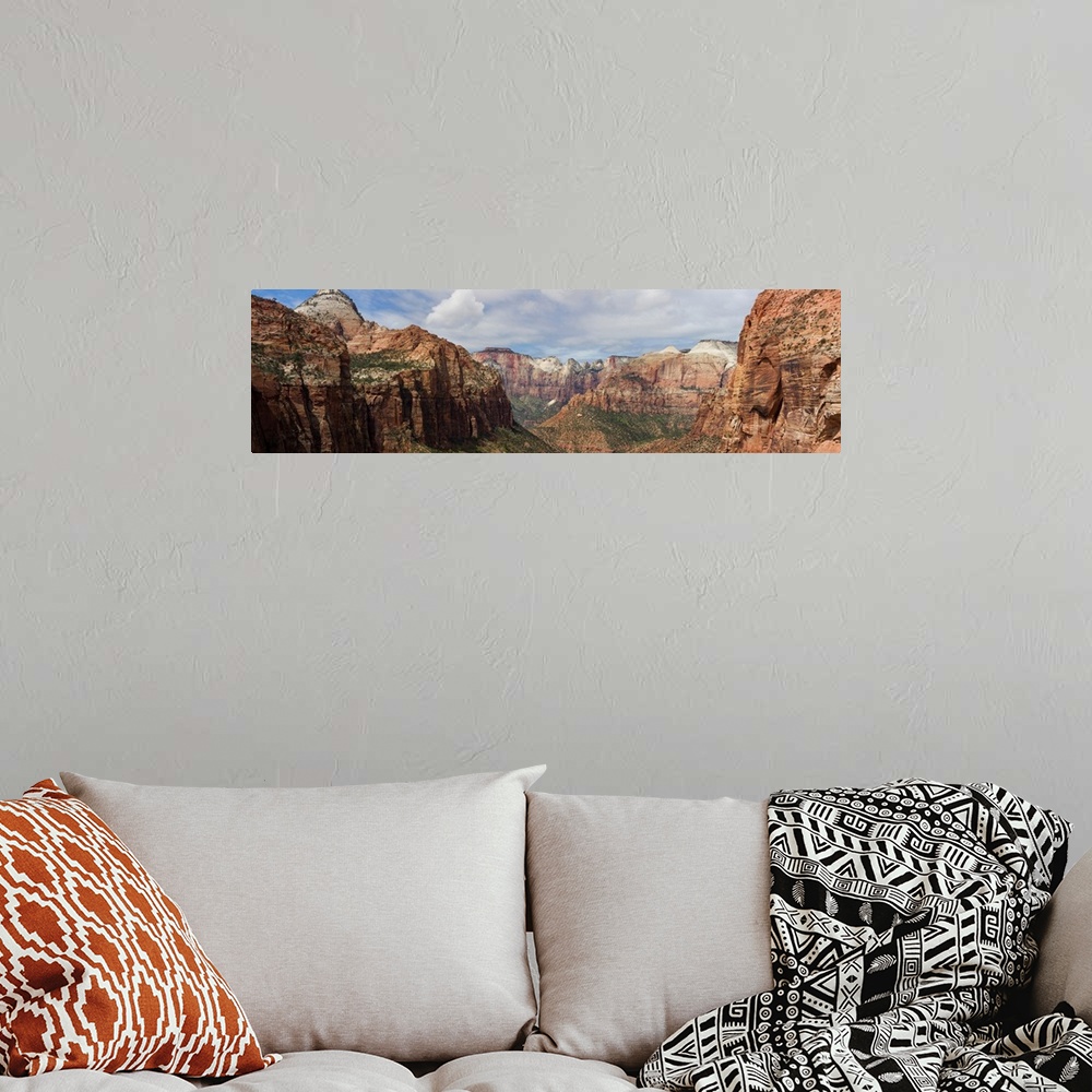 A bohemian room featuring Rock formations, Zion National Park, Nevada