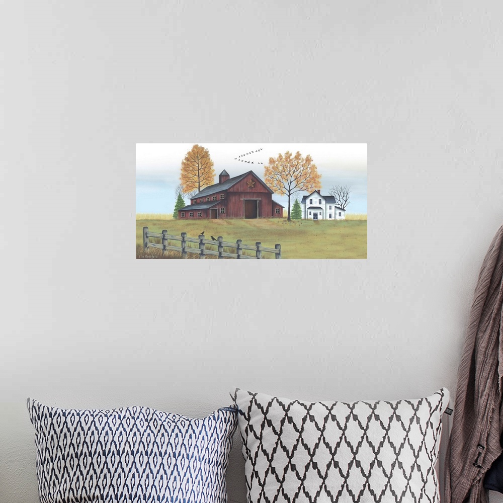 A bohemian room featuring Autumn Farmstead