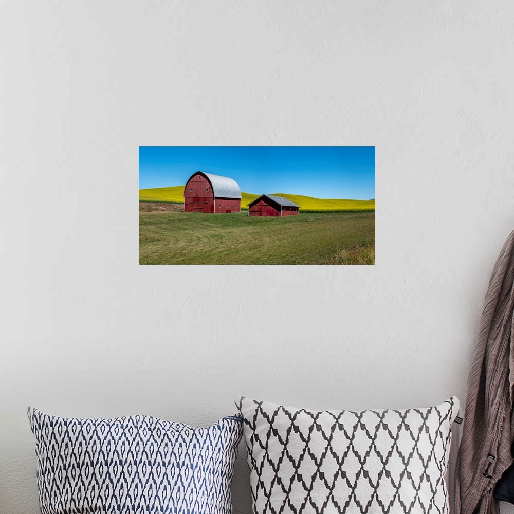 A bohemian room featuring Farm Color