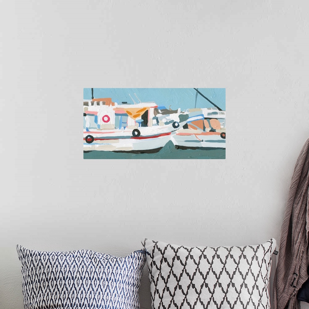 A bohemian room featuring Bright Boats II