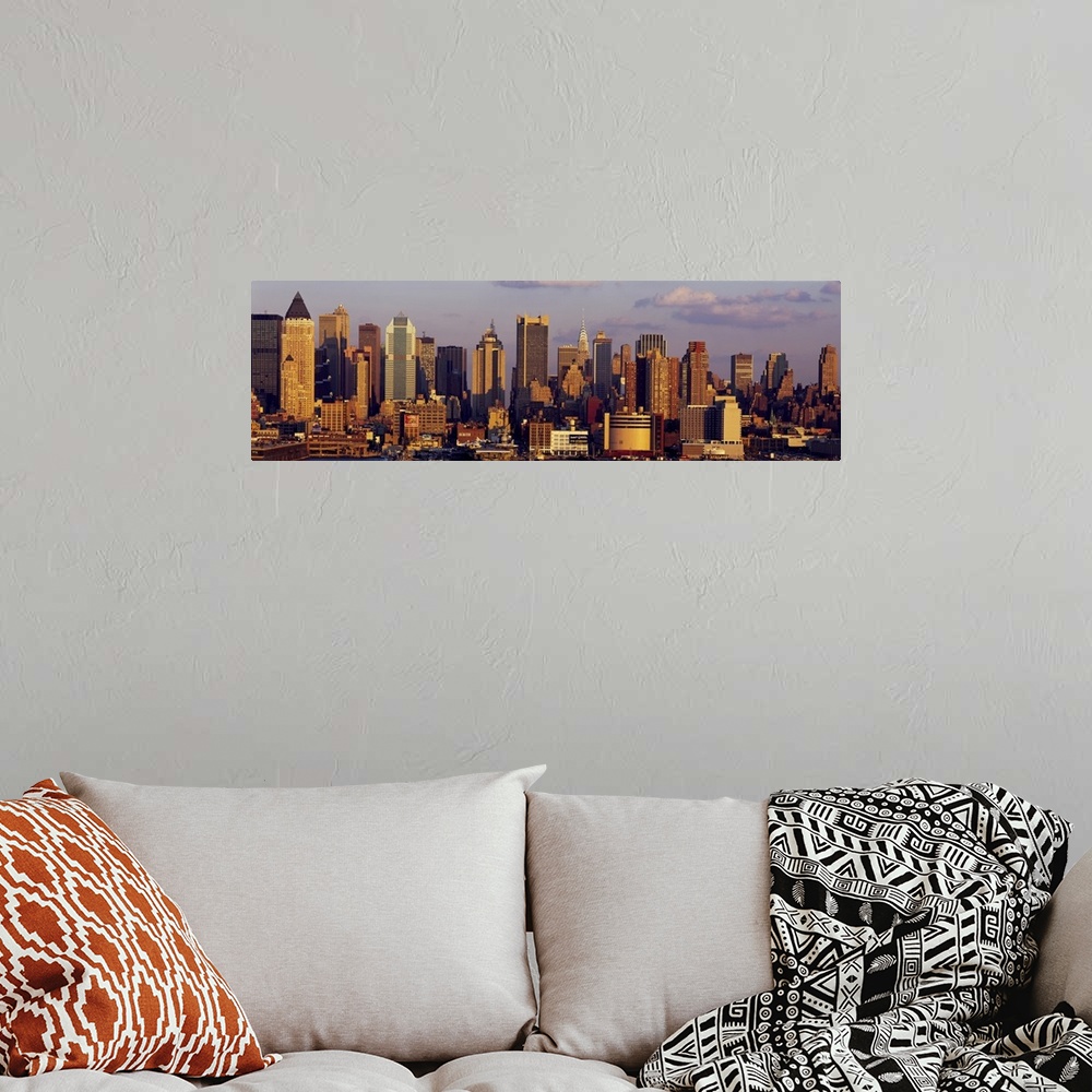 A bohemian room featuring Buildings in a city, Manhattan, New York City, New York State