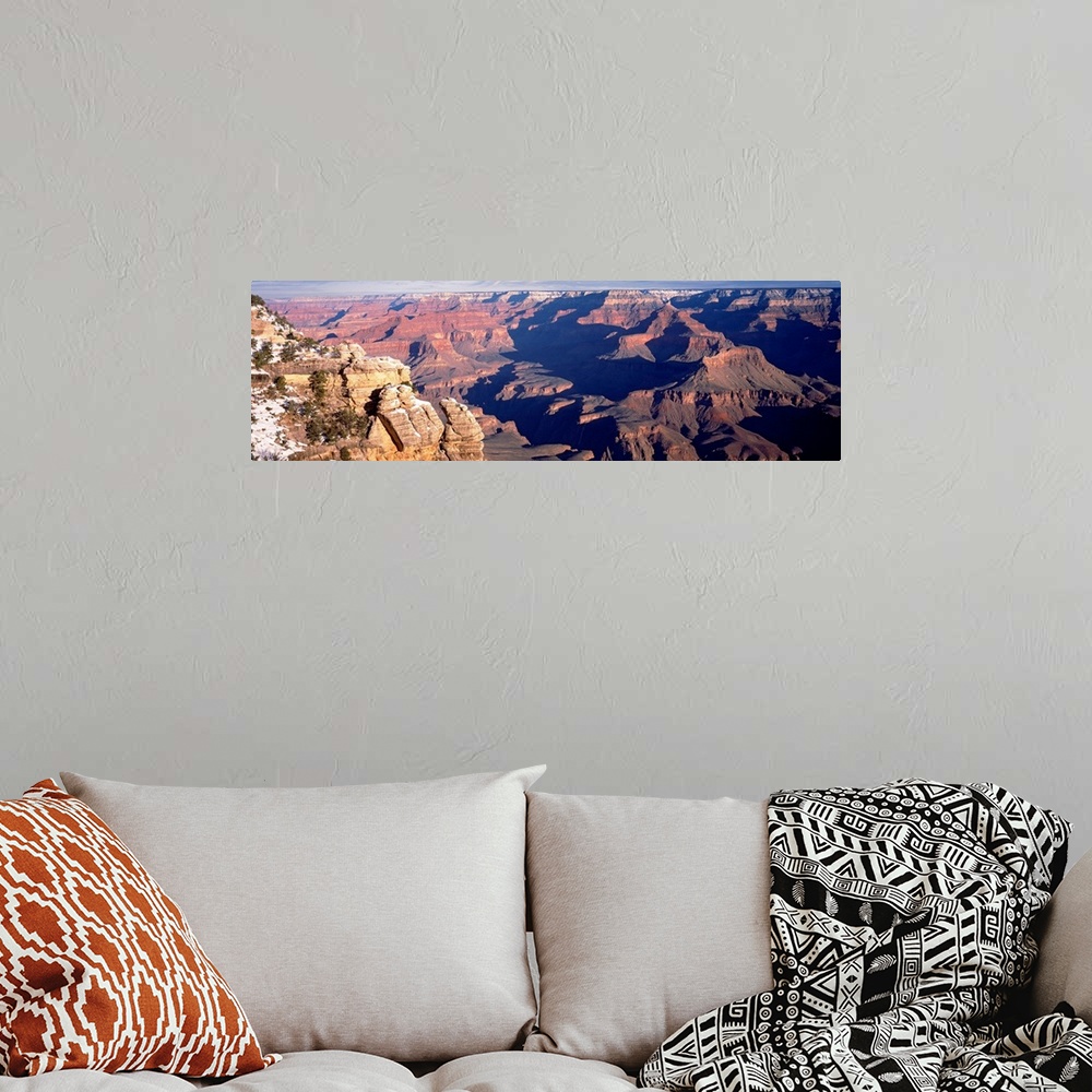 A bohemian room featuring Grand Canyon from Matter Pt AZ