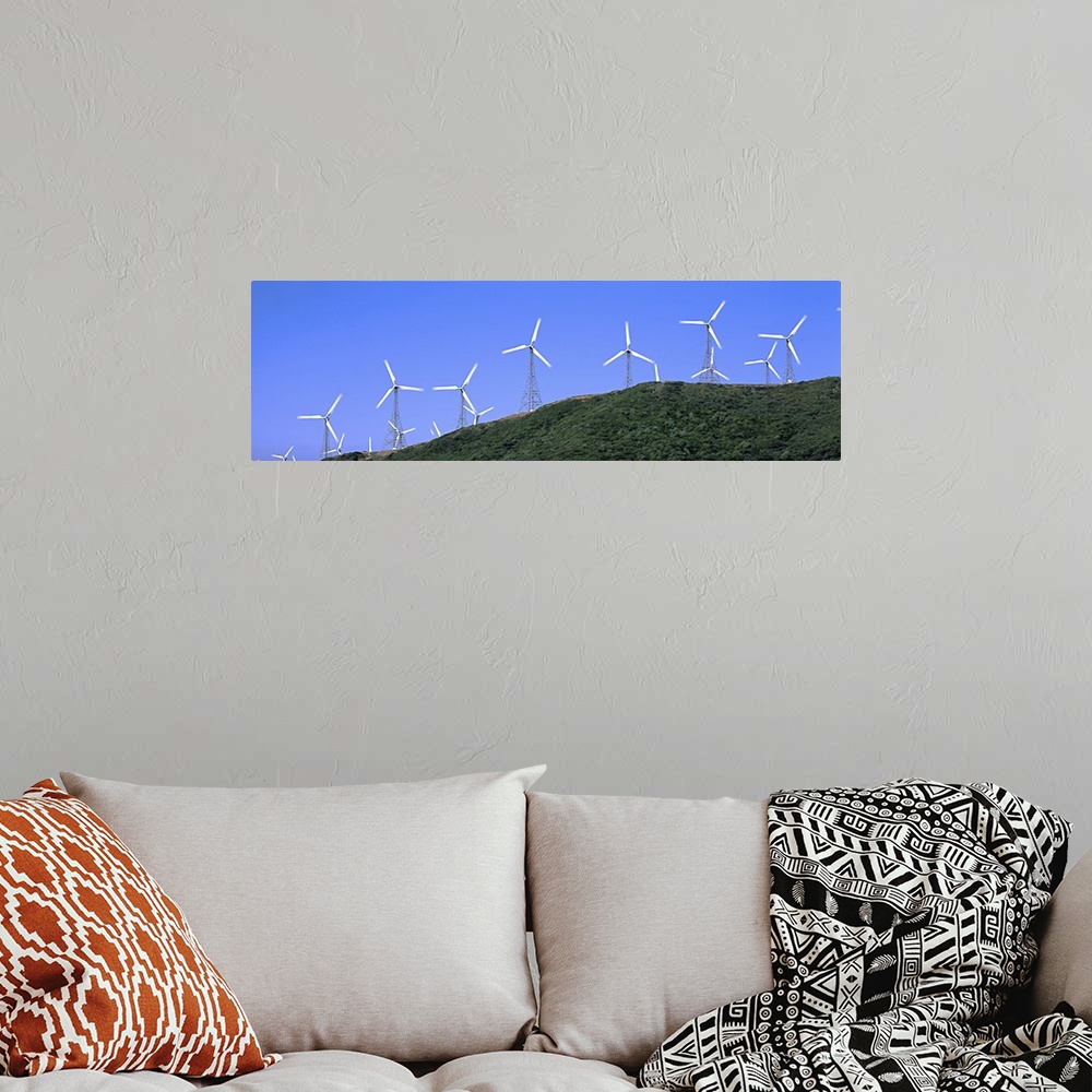 A bohemian room featuring Modern Windmills Tarifa Spain