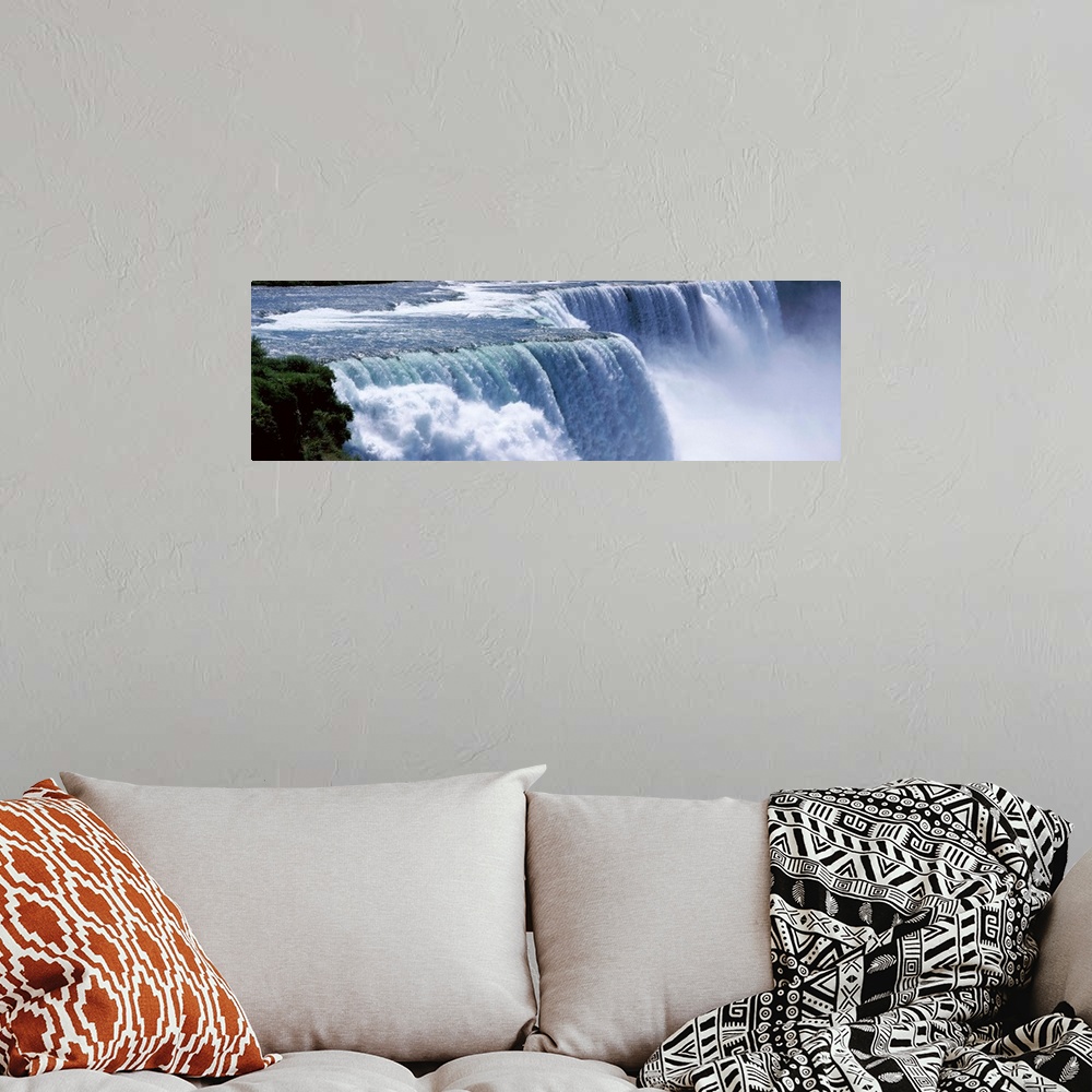 A bohemian room featuring Waterfall, Niagara Falls, Niagara River, New York State,