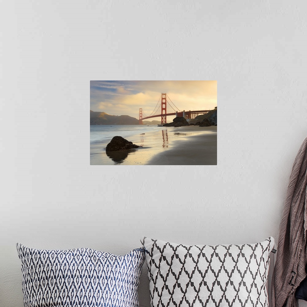 A bohemian room featuring Golden Gate Morning