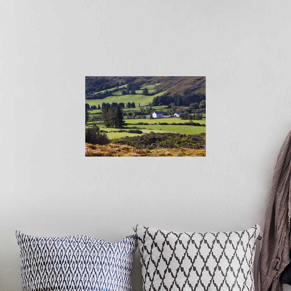 A bohemian room featuring Farmland Near Kilgarvan; County Kerry, Republic Of Ireland