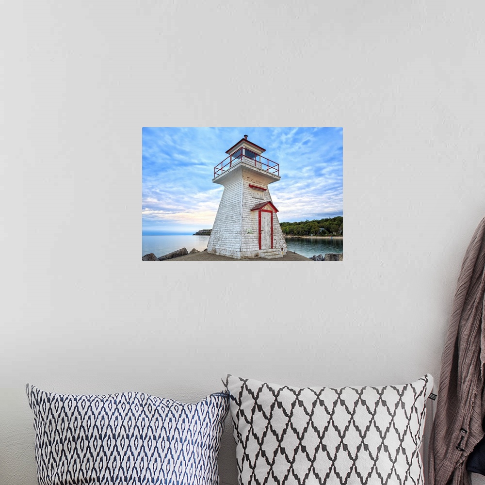 A bohemian room featuring Lion's Head Lighthouse, Georgian Bay, Ontario