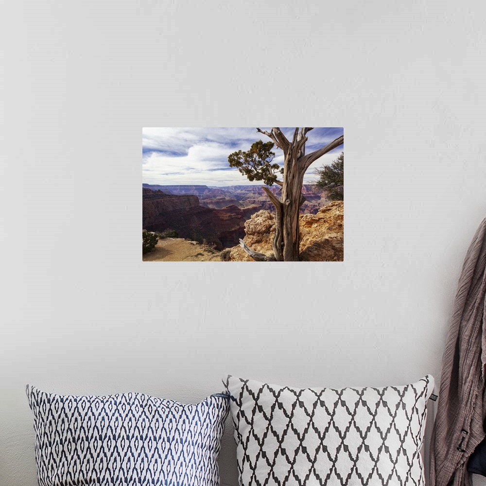 A bohemian room featuring Moran Point at the Grand Canyon, Arizona, United States of America