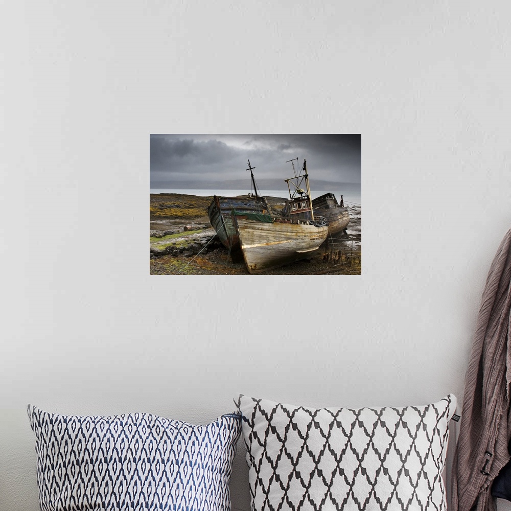 A bohemian room featuring Shipwreck, Isle Of Mull, Scotland