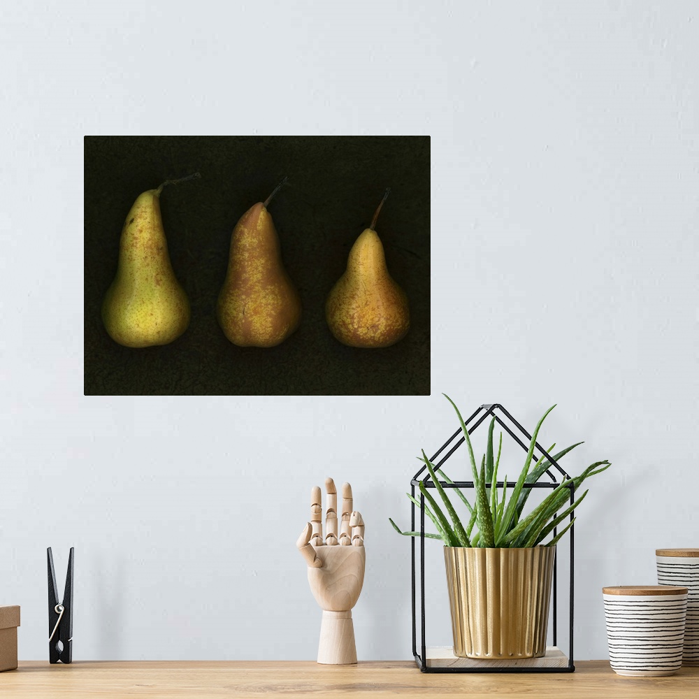 A bohemian room featuring Three Golden Pears