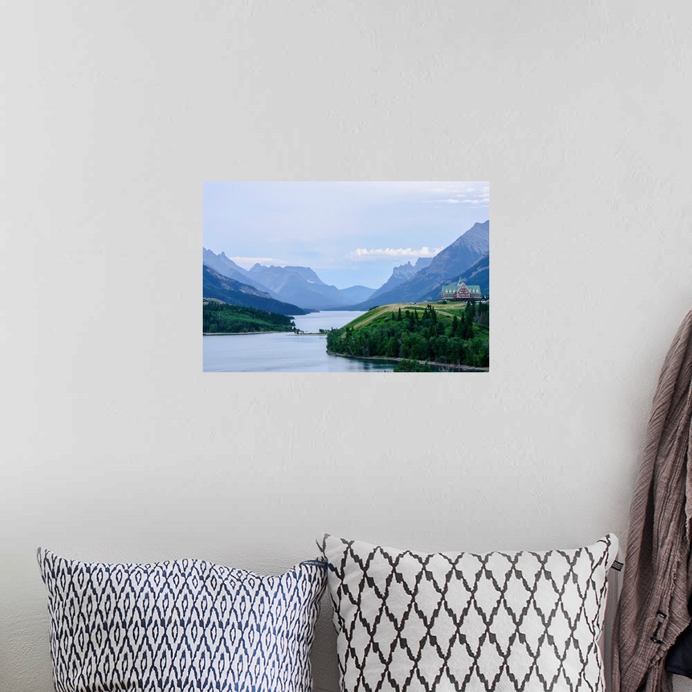 A bohemian room featuring Waterton Valley in Waterton Lakes National Park, Alberta, Canada