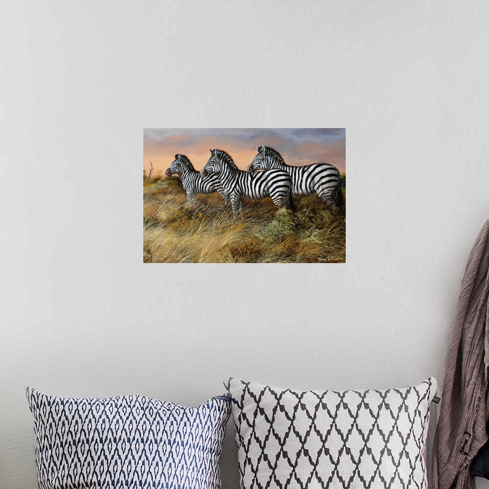 A bohemian room featuring Serengeti Sunset