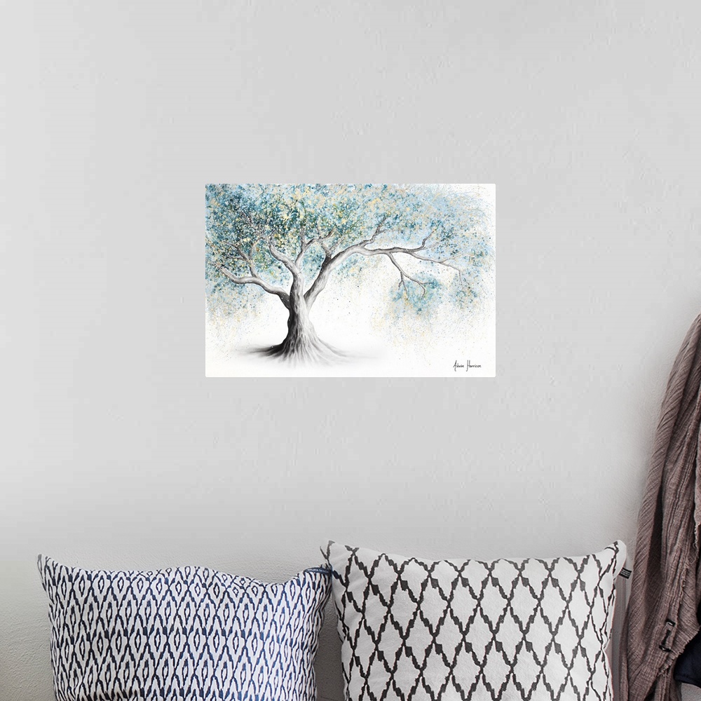 A bohemian room featuring Gentle Frost Tree