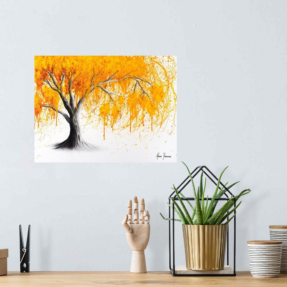 A bohemian room featuring Rusting Desert Tree
