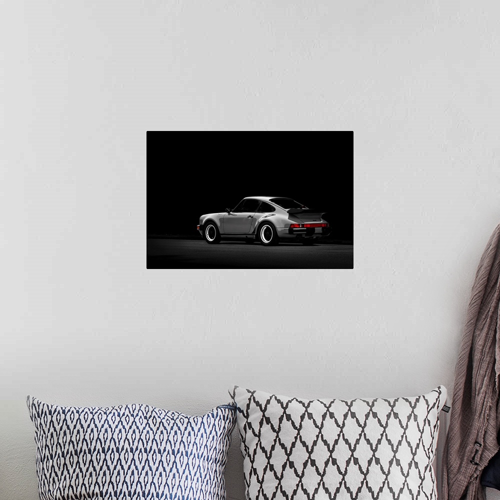 A bohemian room featuring 1978 Porsche 930 Turbo