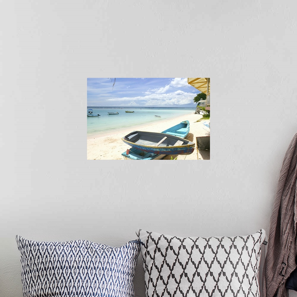 A bohemian room featuring BARBADOS, St. Lawrence Gap, Small Boats, Little Bay