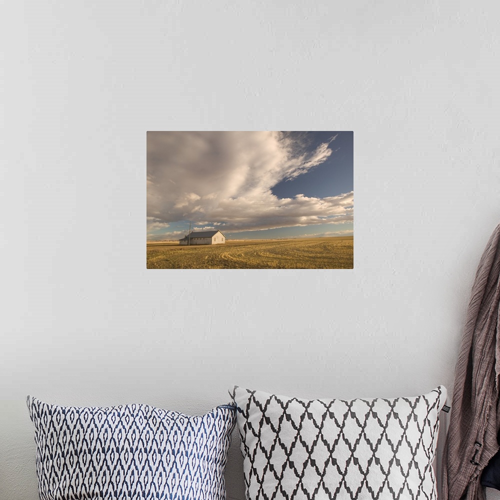 A bohemian room featuring Canada, Alberta, Stand Off, Landscape with Dramatic Sky