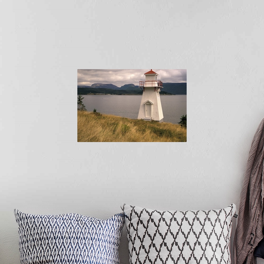 A bohemian room featuring NA, Canada, Newfoundland, Woody Point.Woody Point Light