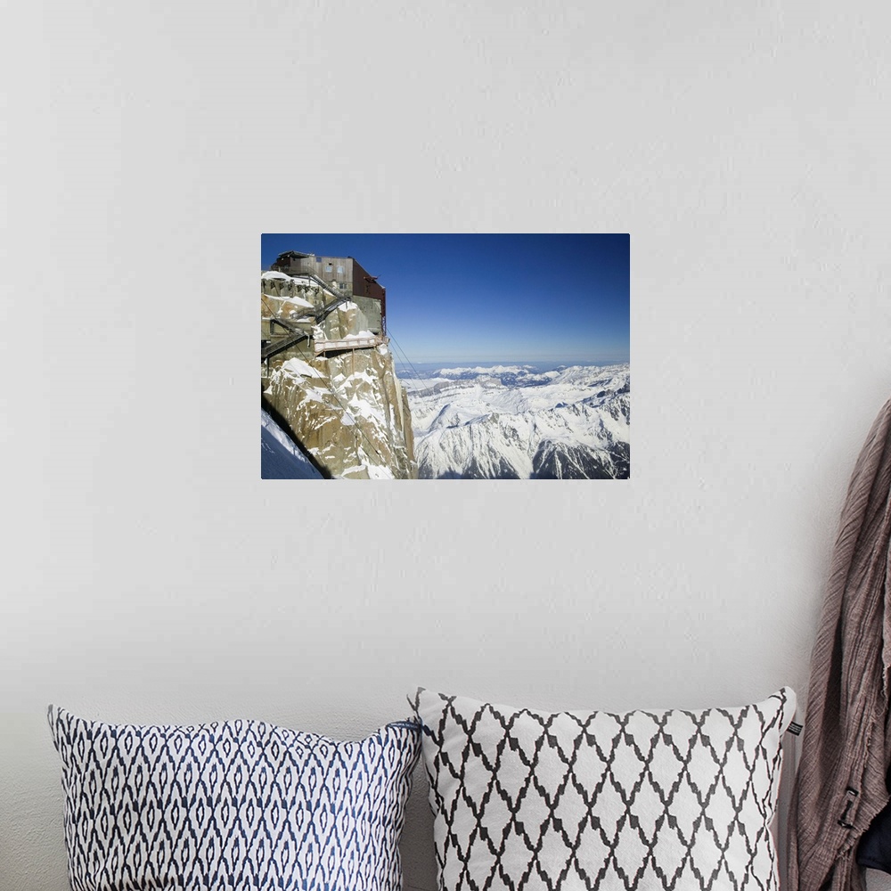 A bohemian room featuring France, French Alps, Chamonix, Mont, Blanc, Aiguille Du Midi