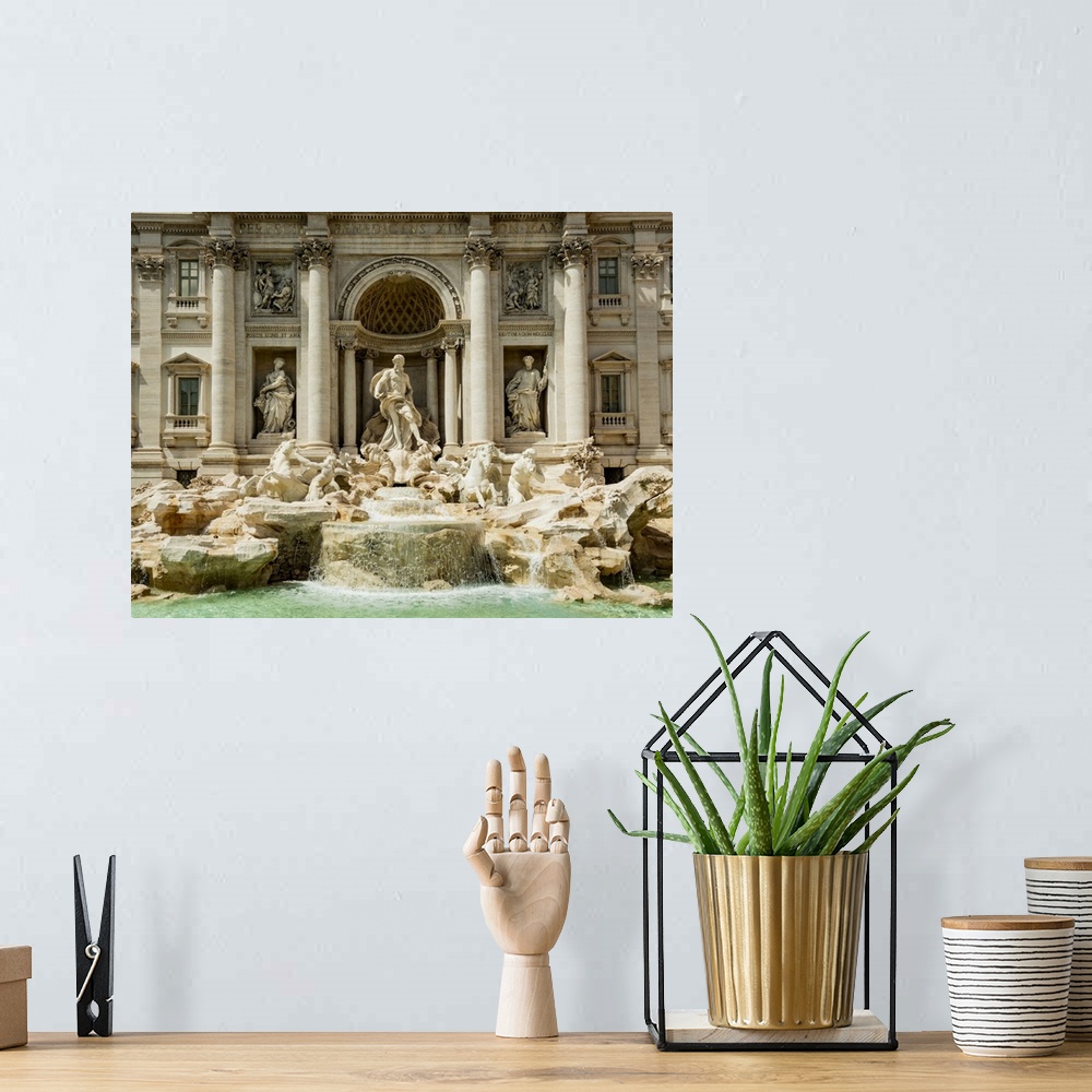 A bohemian room featuring Italy, Rome, The Trevi Fountain