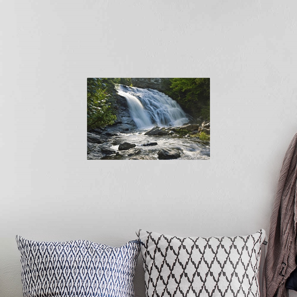 A bohemian room featuring Canada, New Brunswick, Fundy National Park, Laverty Falls, Bay of Fundy, Fundy Bay