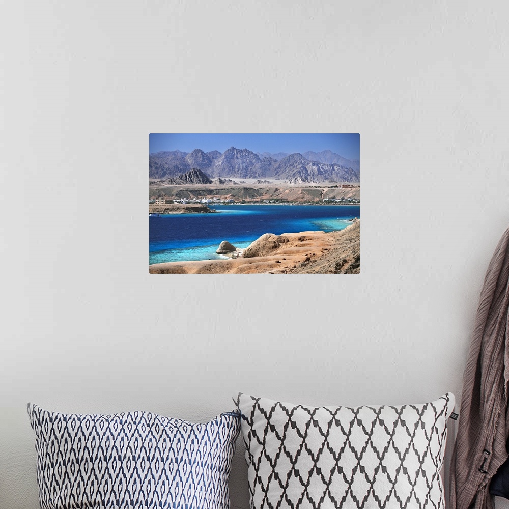 A bohemian room featuring Egypt, Sinai, Red sea, Sharm el Sheikh, Sinai Mountains in background