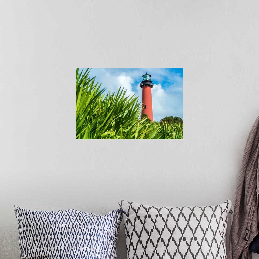 A bohemian room featuring Florida, Jupiter, Palm Beach County, Jupiter Inlet Lighthouse.