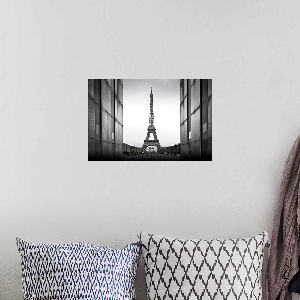 A bohemian room featuring France, Paris, Eiffel Tower.