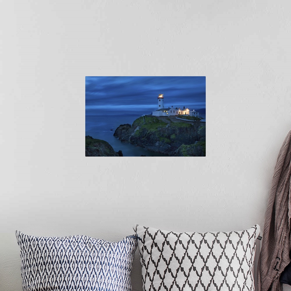 A bohemian room featuring Ireland, Donegal, Fanad Head lighthouse