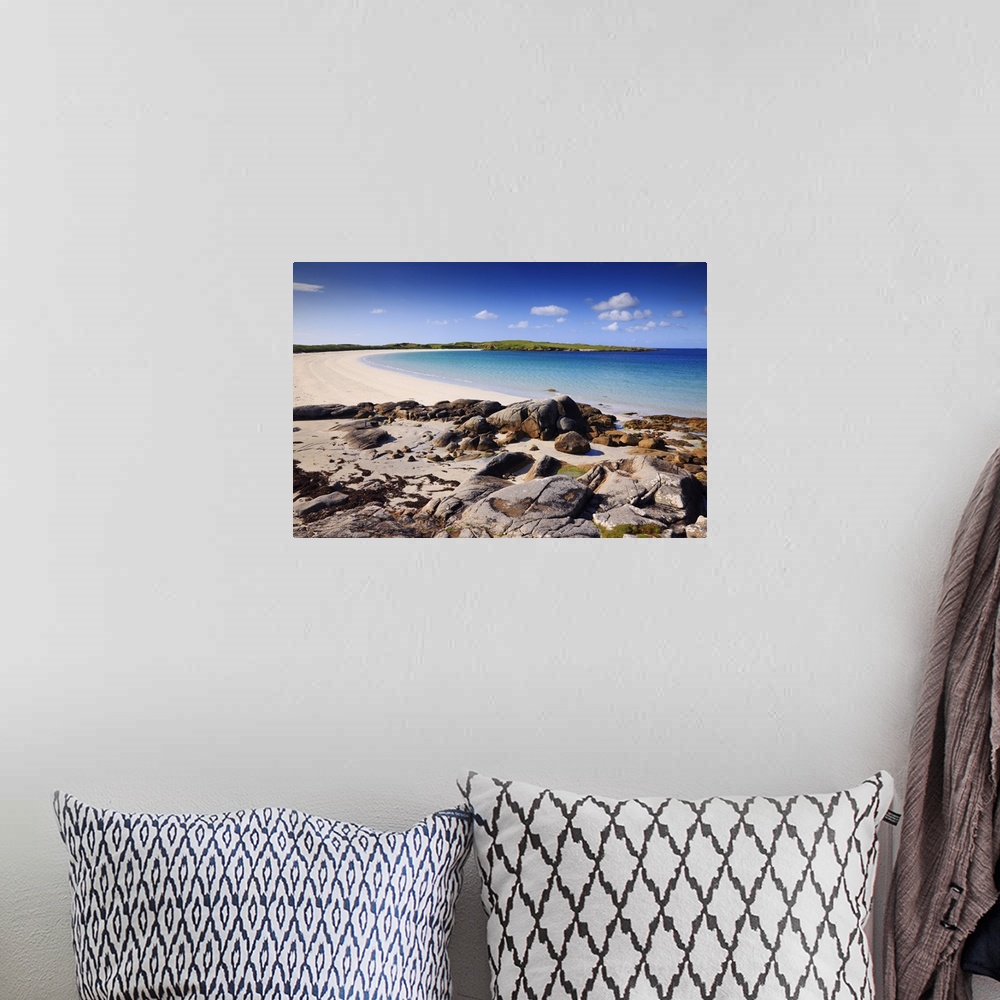 A bohemian room featuring Ireland, Galway, Connemara, Roundstone, Dog's Bay and it's beach