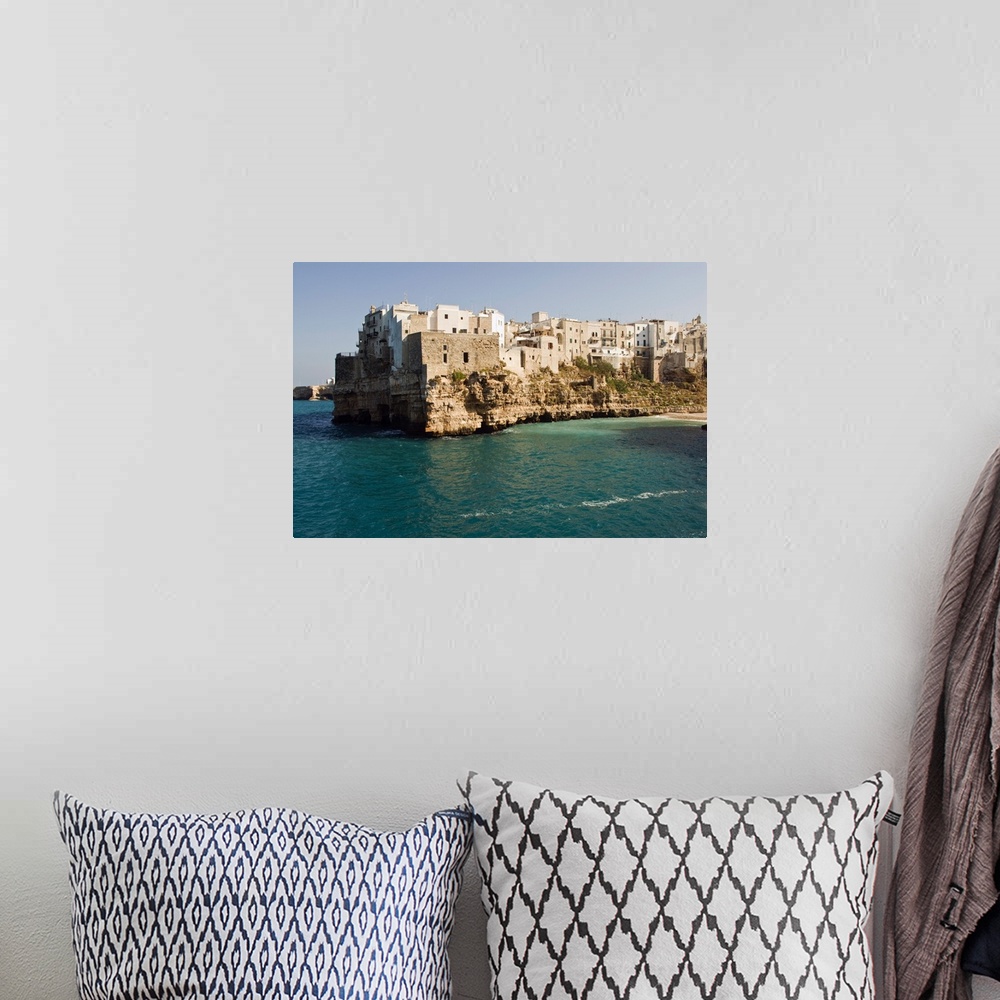A bohemian room featuring Italy, Apulia, Murge, Adriatic sea, Bari district, Panoramic view