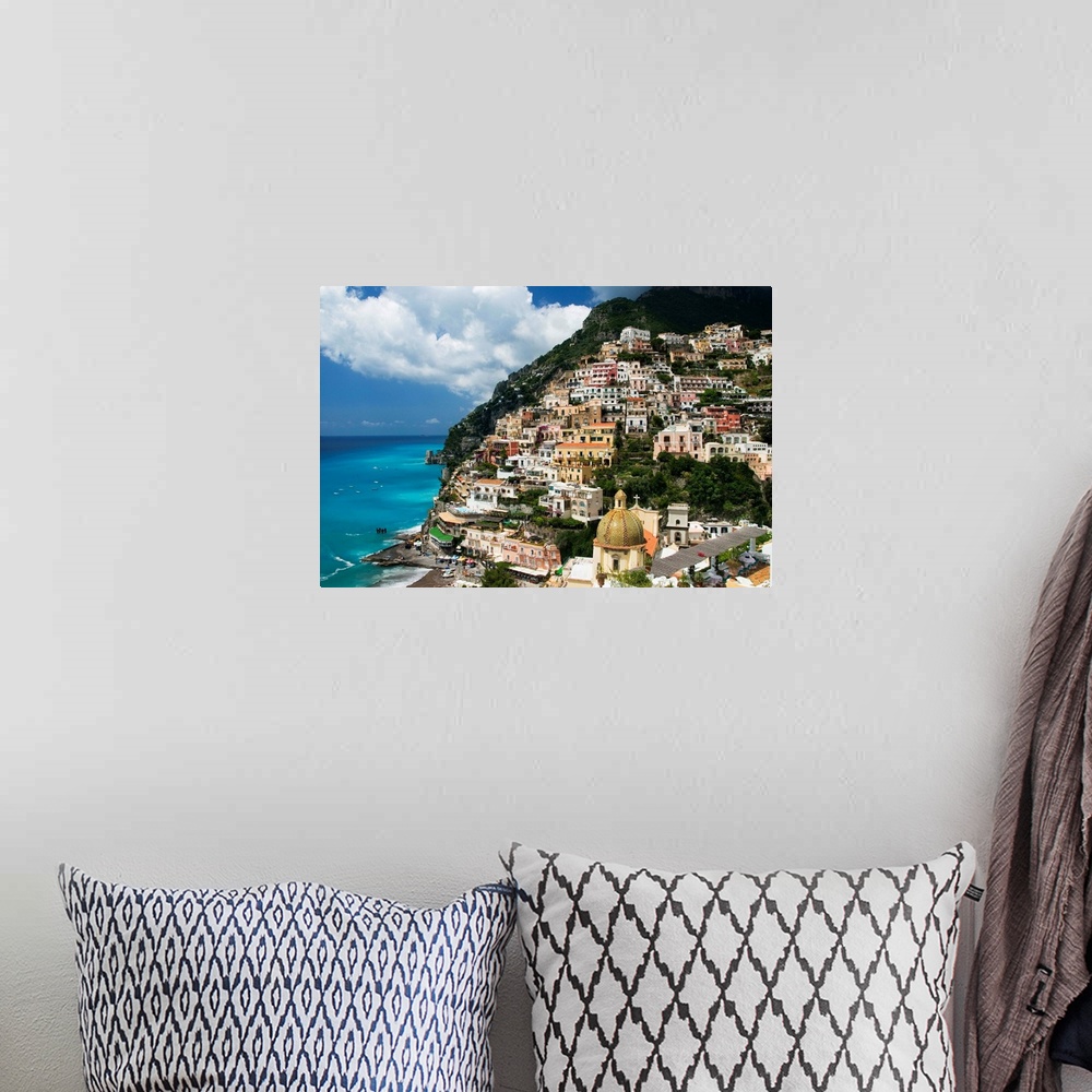 A bohemian room featuring Italy, Campania, Peninsula of Sorrento, Amalfi Coast, Salerno district