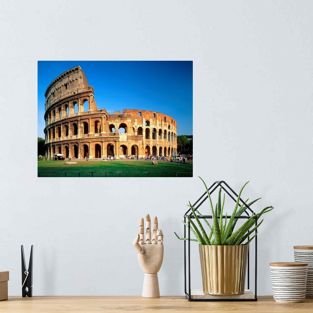 A bohemian room featuring Italy, Italia, Latium, Lazio, Rome, Roma, Colosseum